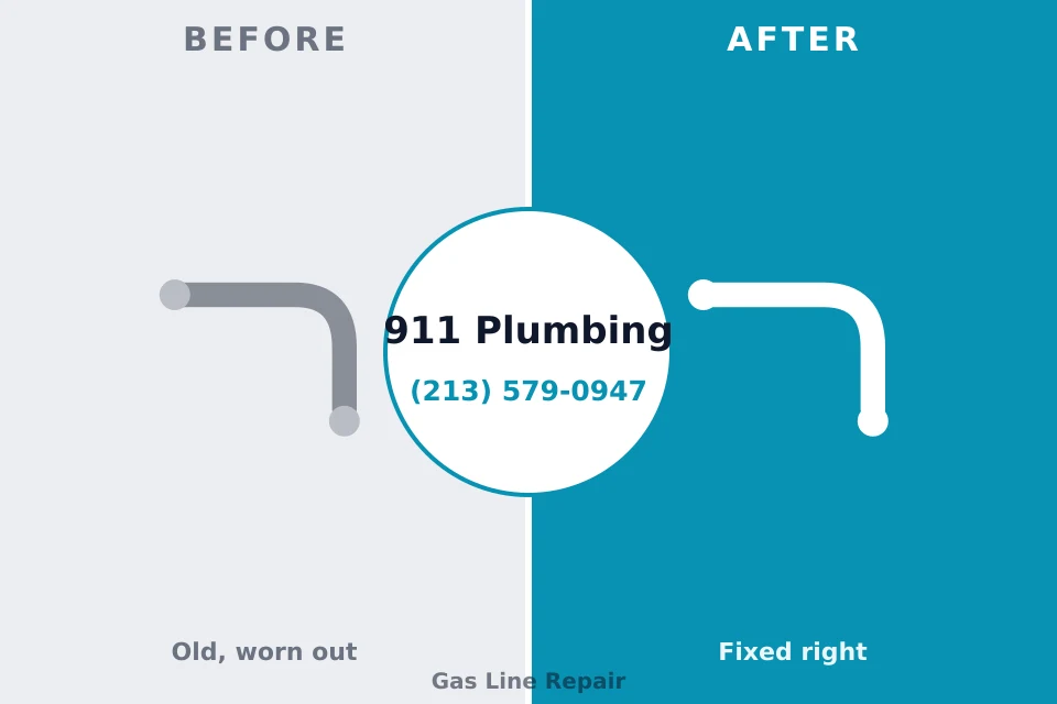 Before and after: plumbing repair Kualapuu, HI